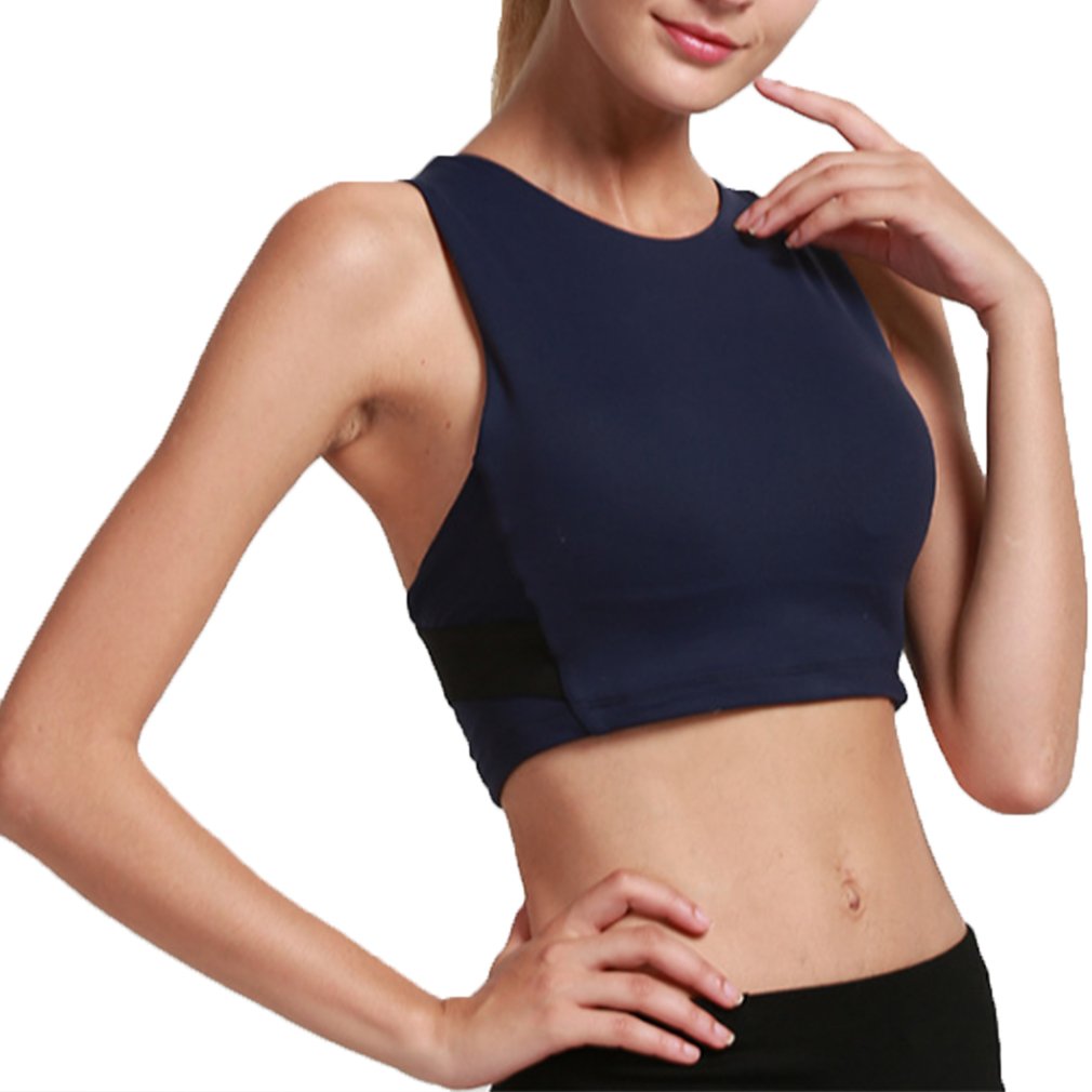 Andy Pansy Women's Elegant Stitching Seamless Yoga Sports Bra - Comfortable Workout Top for Fitness, Running & Gym Exercises