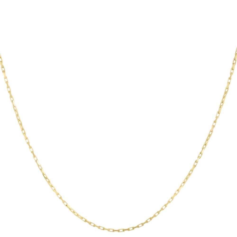 14K Gold 1.3mm French Cable Chain Necklace - Dainty & Elegant Jewelry for Women, Perfect for Layering, Gift Giving & Everyday Wear