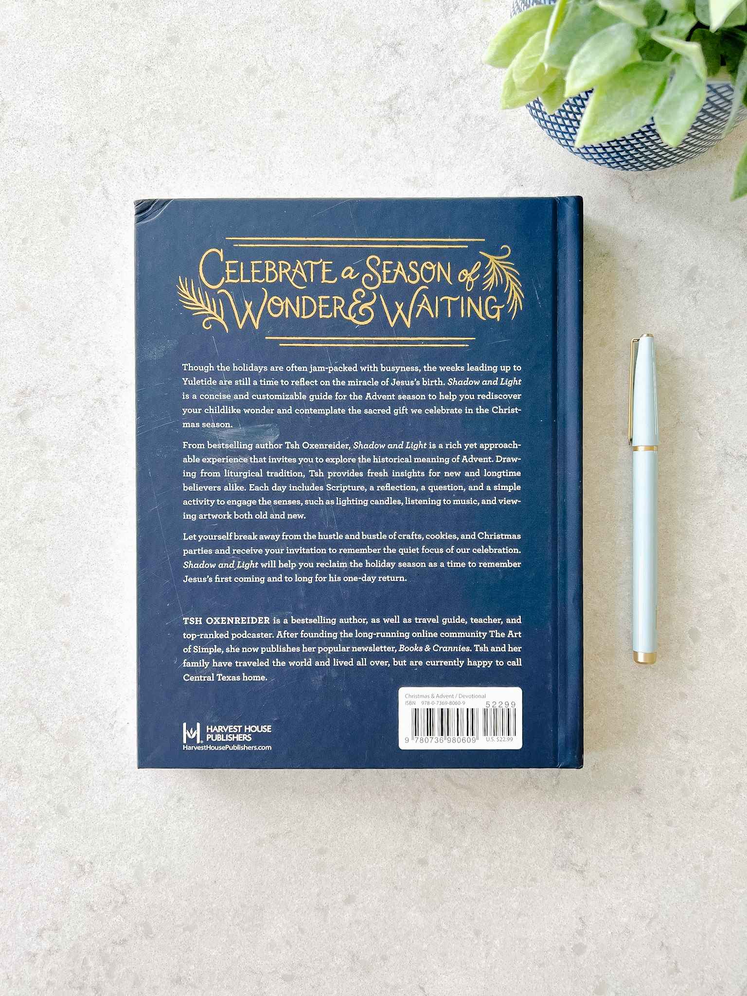 Shadow & Light: A Journey Into Advent - Christian Devotional Book for Christmas Season | Perfect for Personal Reflection, Small Groups & Holiday Gifting