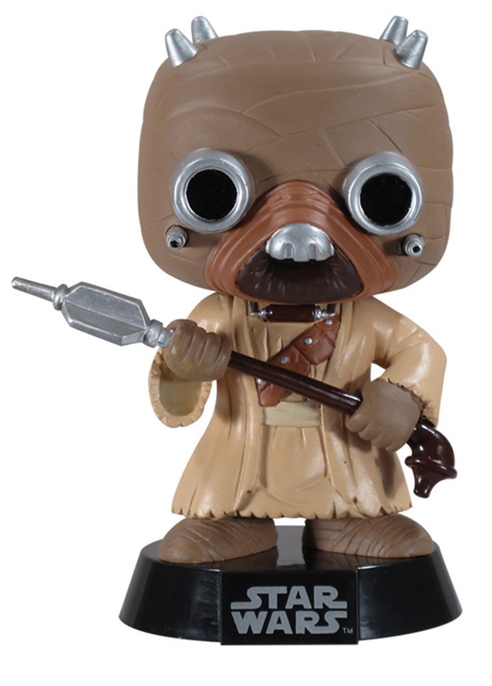 Funko POP Star Wars: Tusken Raider Action Figure Collectible Toy - Perfect for Display, Gifts, and Star Wars Fans Collection