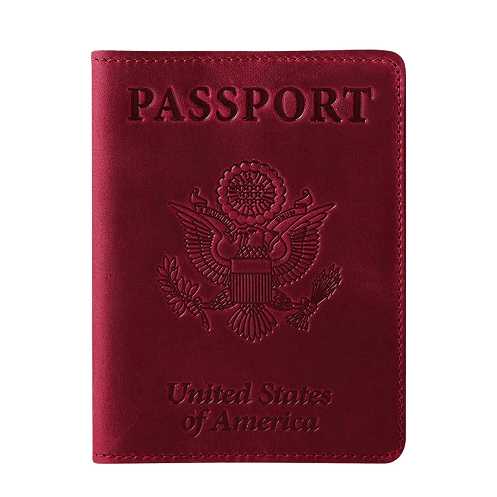 Premium Leather Diploma Cover Certificate Holder - Elegant Vine Red Graduation Document Protector for Office, School, Business Awards & Diplomas | Perfect for Graduation Ceremonies, Professional Presentations & Document Storage