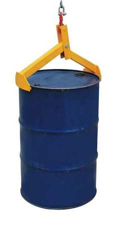 Heavy Duty 55 Gallon Drum Lifter - 1000 lb Capacity, 21 Inch Width for Safe & Easy Drum Handling - Perfect for Warehouses, Factories, and Industrial Use
