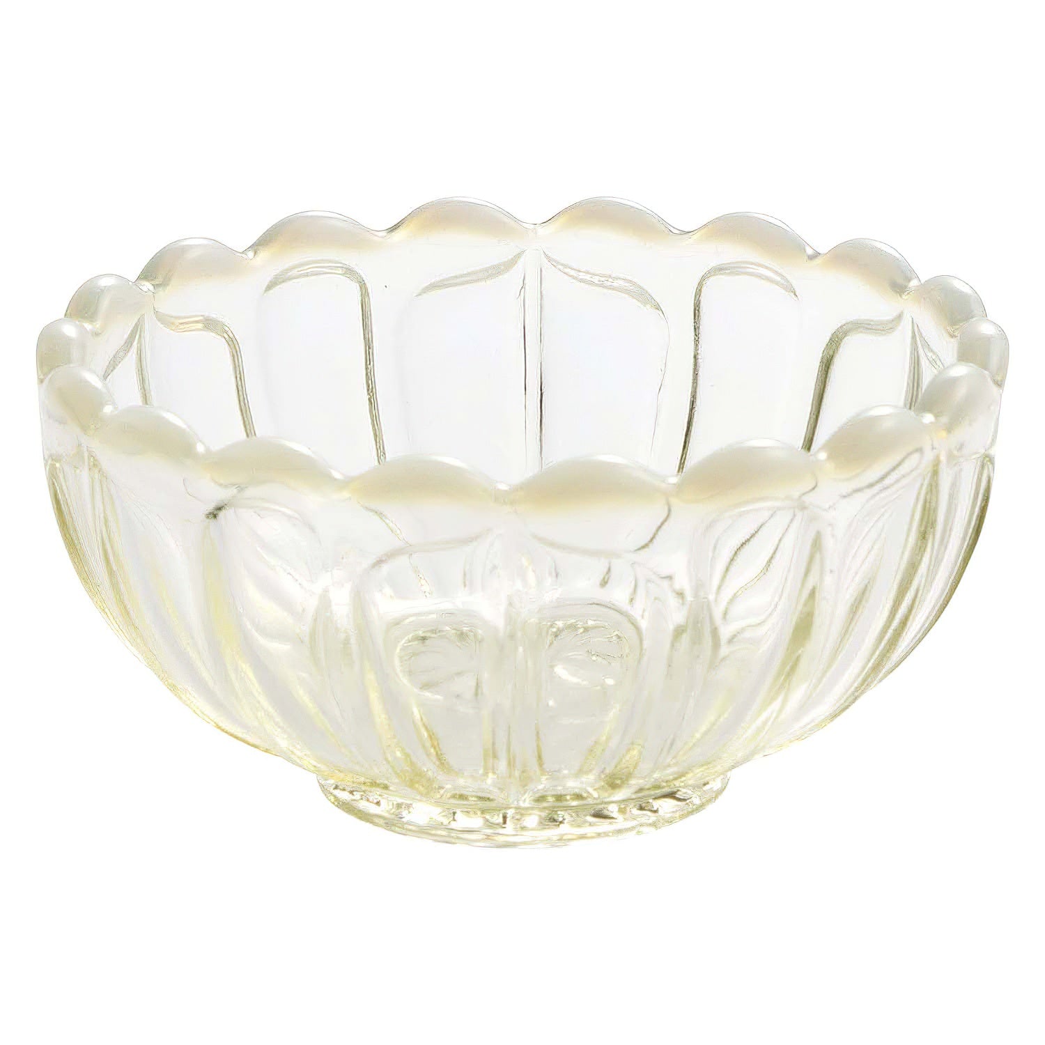Hirota Glass Yukinohana Soda Lime Glass Mini Bowl - Elegant Small Serving Dish for Desserts, Snacks & Home Decor | Perfect for Ice Cream, Candies & Table Centerpieces