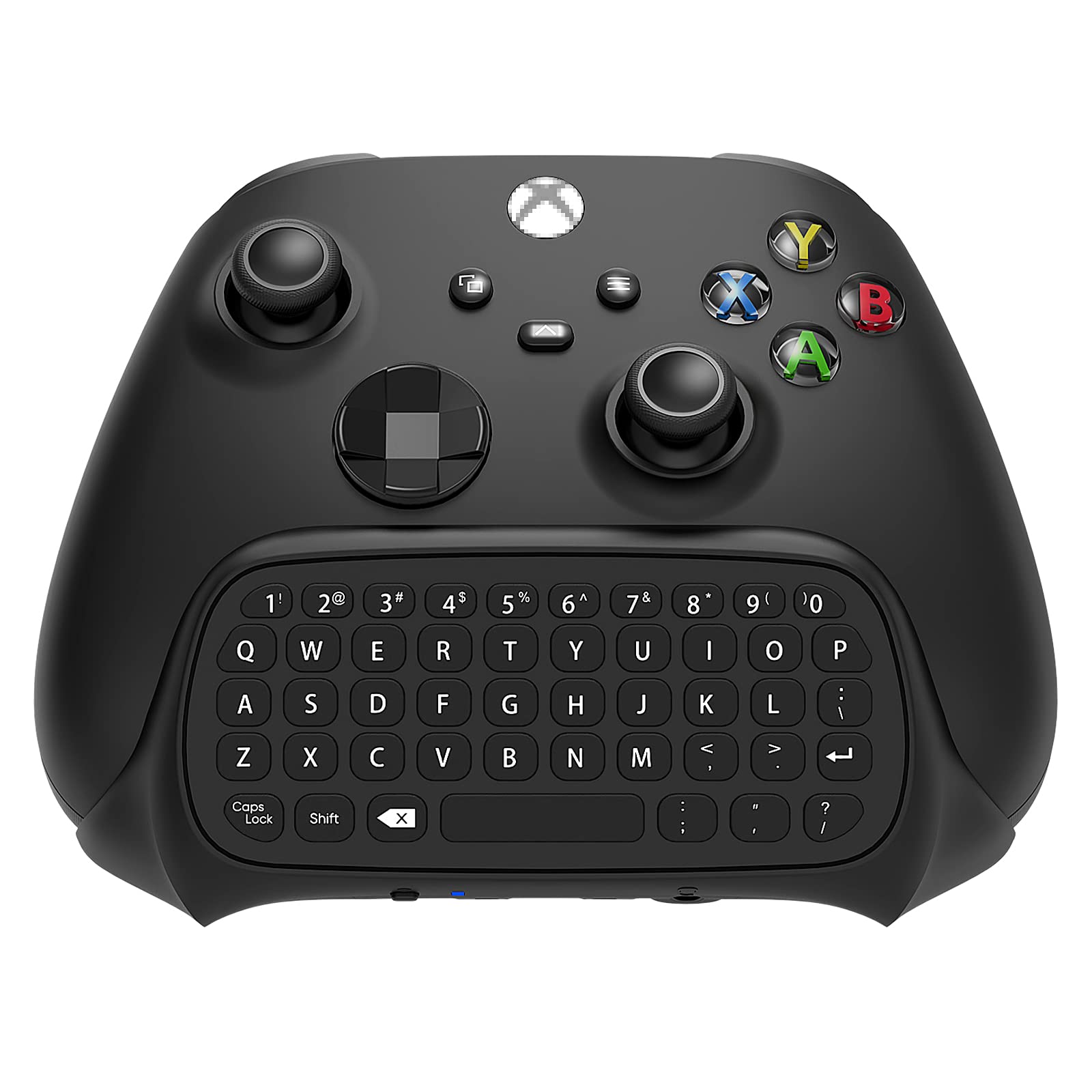 Wireless 2.4Ghz Mini QWERTY Controller Keyboard for Xbox Series X/S/One - Gaming Chatpad with Audio Jack & Headset Port | Perfect for Online Gaming, Voice Chat & Quick Messaging During Xbox Gameplay