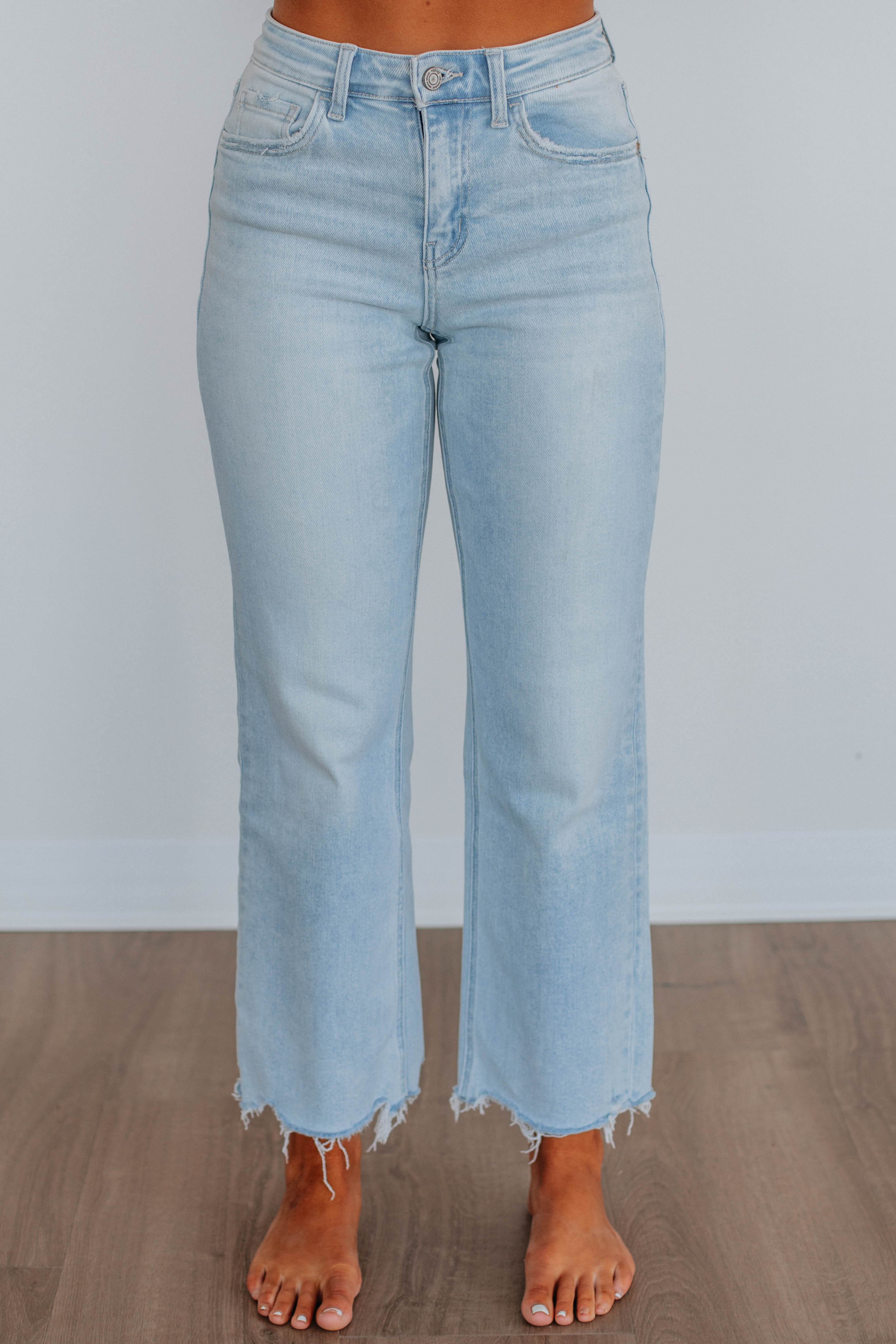 Aileeah Vervet Jeans - Light Wash Distressed Denim for Women | High Waist Slim Fit Skinny Jeans | Perfect for Casual Wear, Date Night & Office Outfits