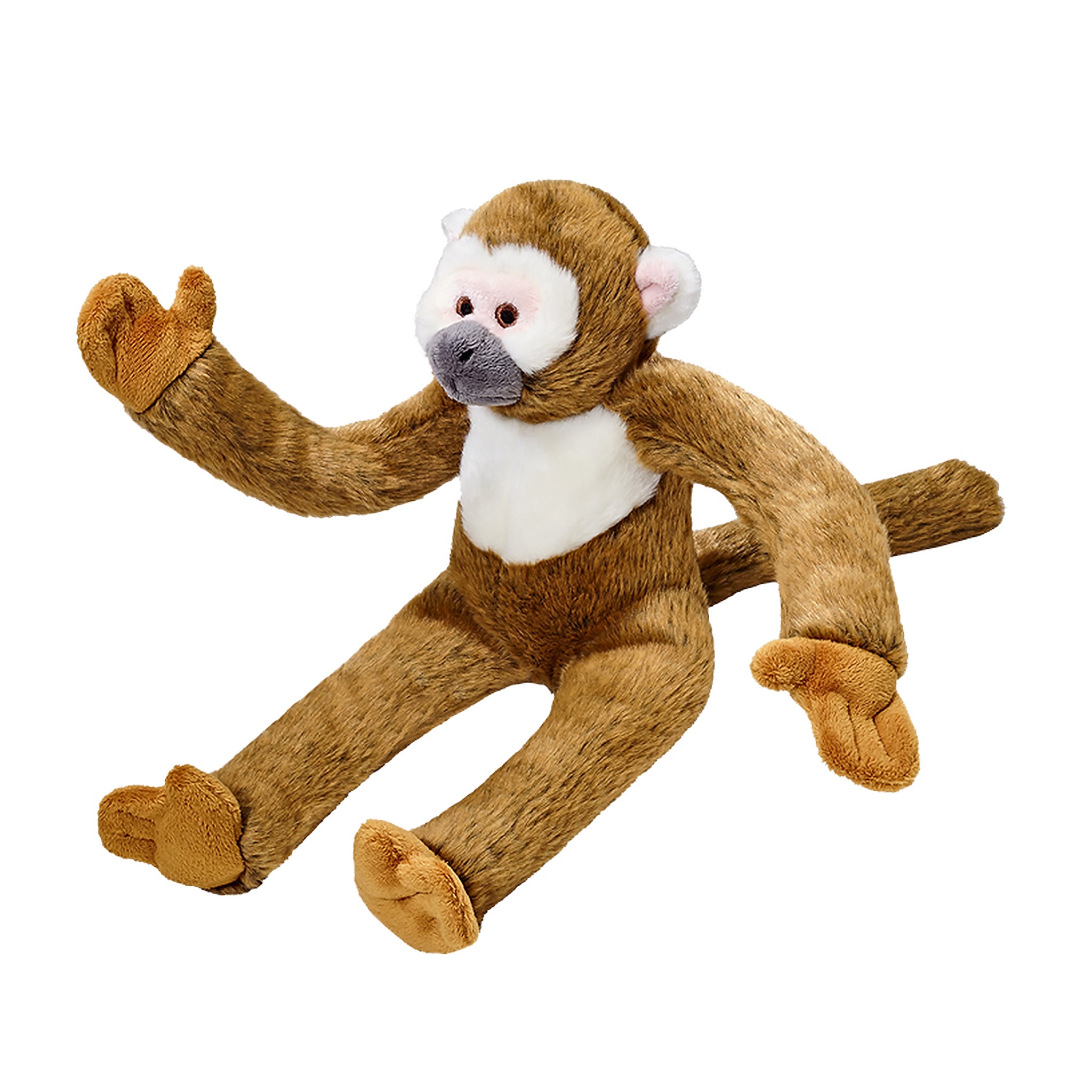 Fluff & Tuff Albert Monkey - Ultra Soft & Durable Stuffed Animal Toy for Dogs | Perfect for Chewing, Cuddling & Playtime | Machine Washable Pet Plush Toy for Indoor & Outdoor Use