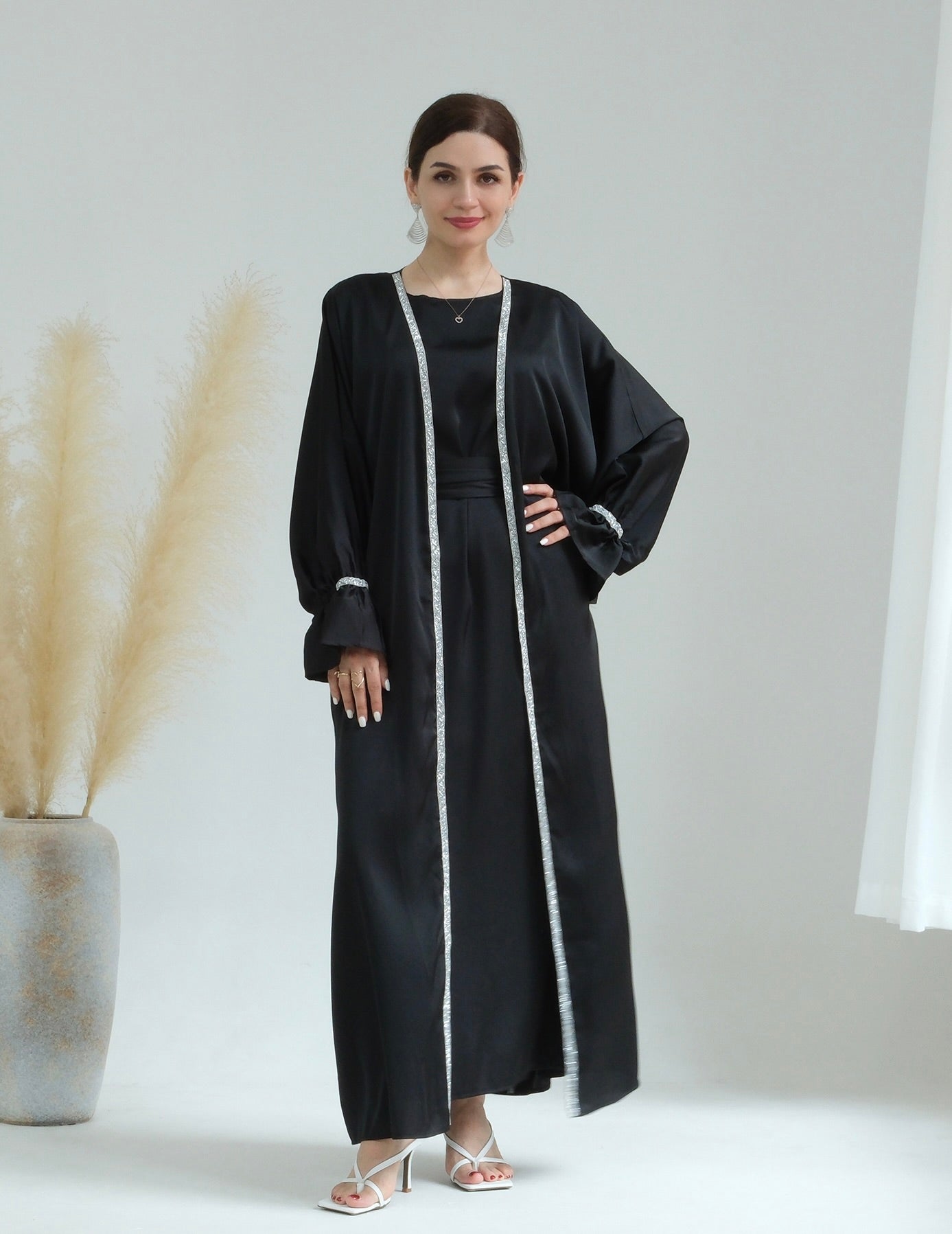 Aria2 Women's 3-Piece Matching Outfit Set - Black | Casual Lounge Wear for Home, Travel & Everyday Comfort