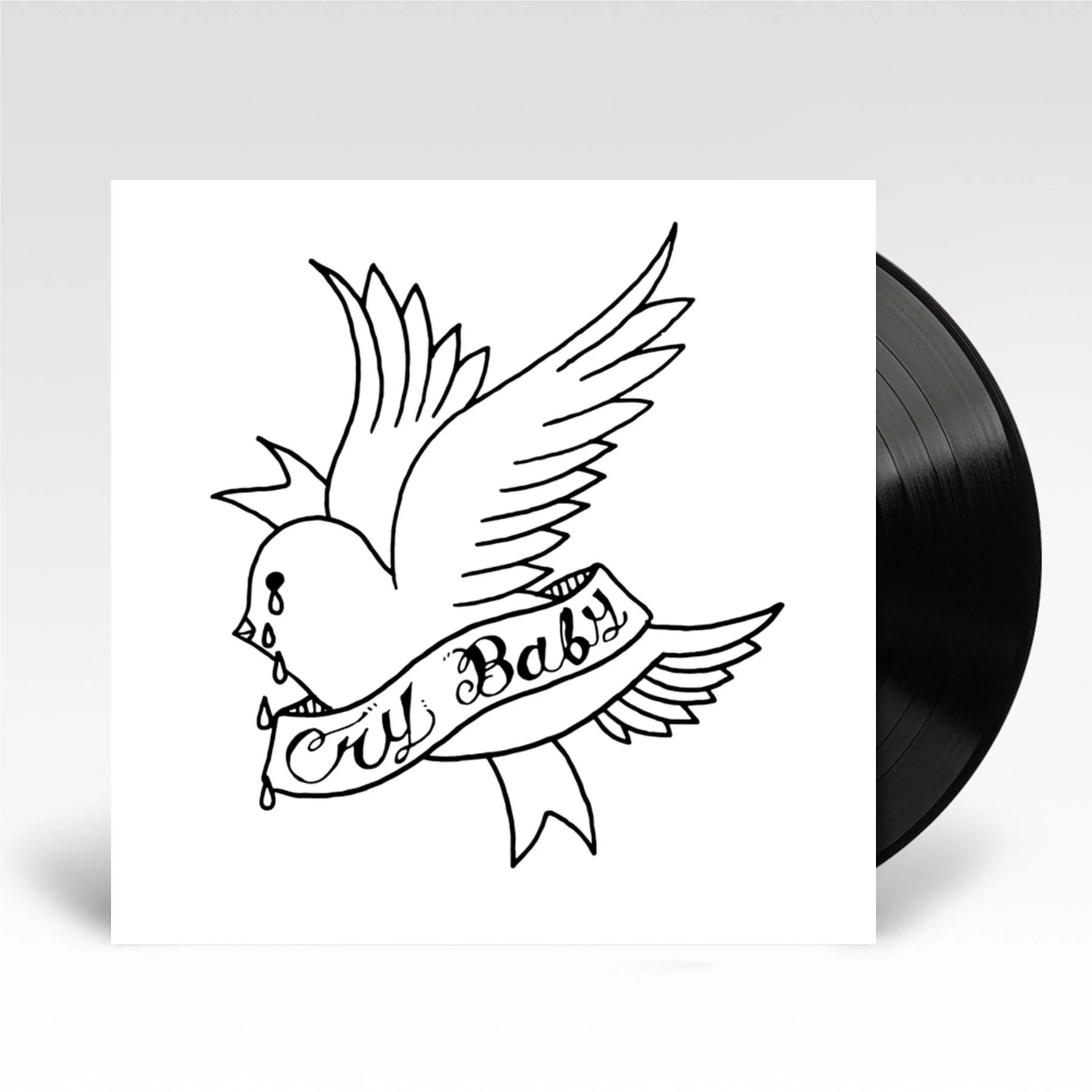 Lil Peep Crybaby Vinyl LP Record - Limited Edition Collectible for Fans & Music Lovers - Perfect for Home Listening & Gift Giving