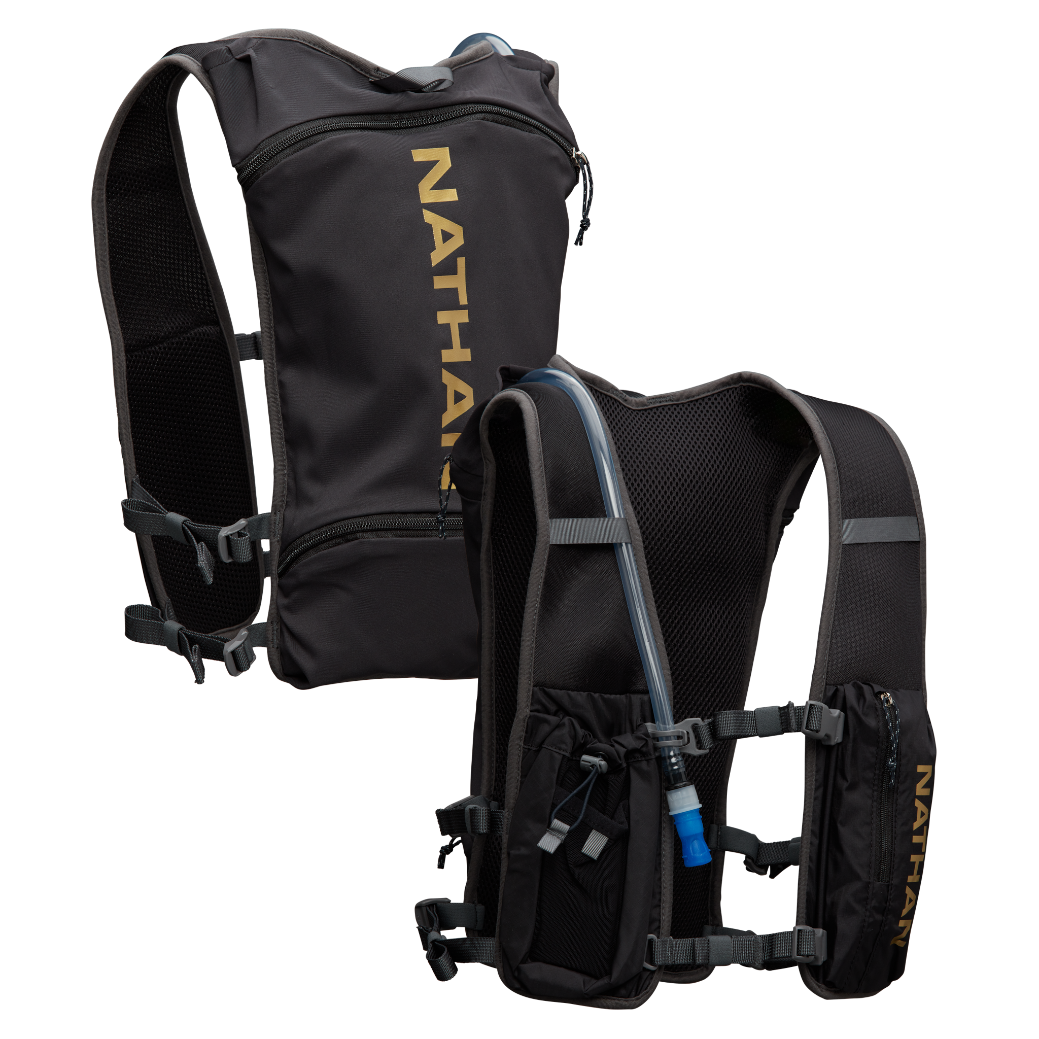 Quick Start 2.0 4L Hydration Vest for Running & Hiking - Lightweight Water Backpack with Multiple Pockets for Outdoor Sports & Fitness Activities