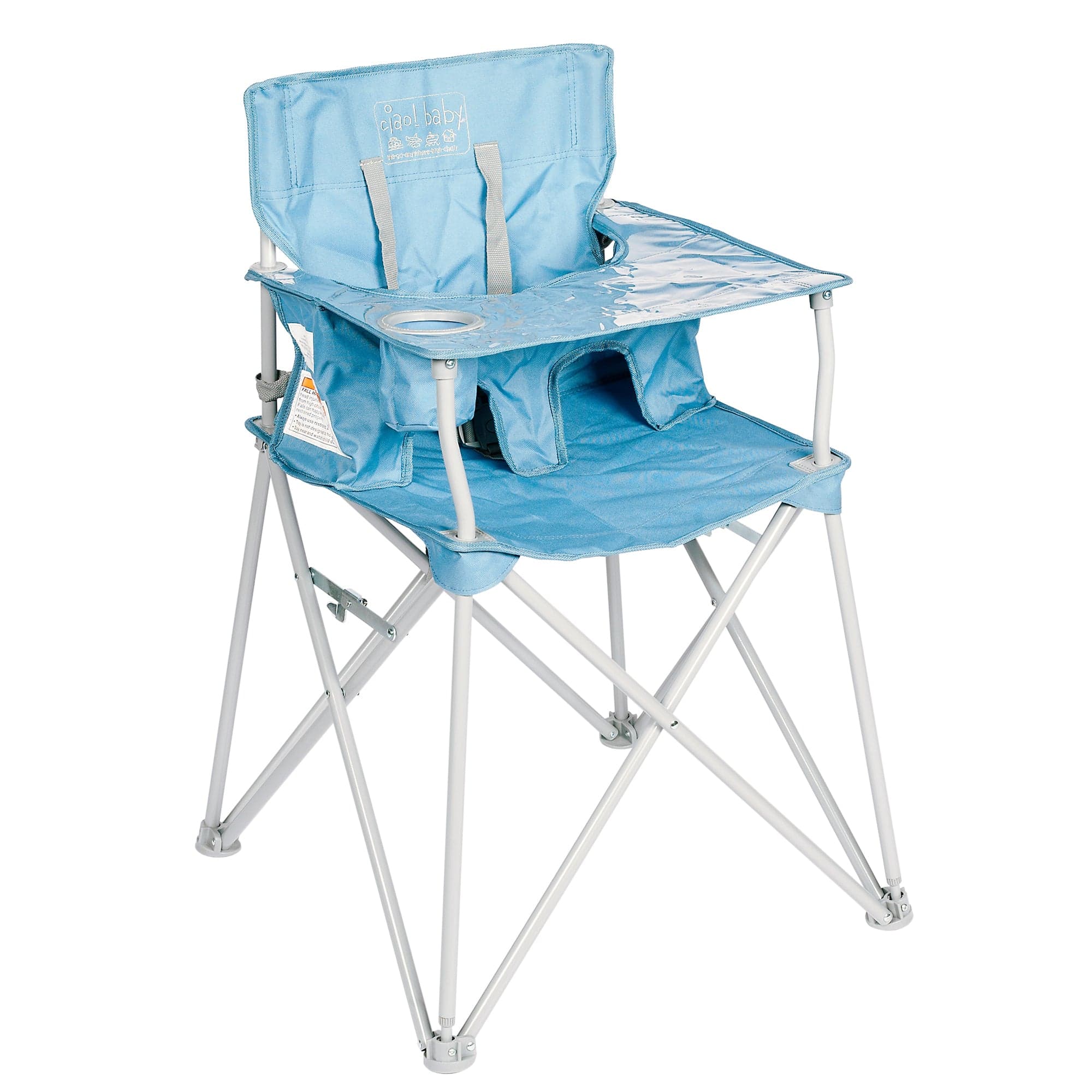 Portable Baby High Chair for Travel - Lightweight, Foldable & Easy to Clean - Perfect for Dining Out, Camping & Family Trips