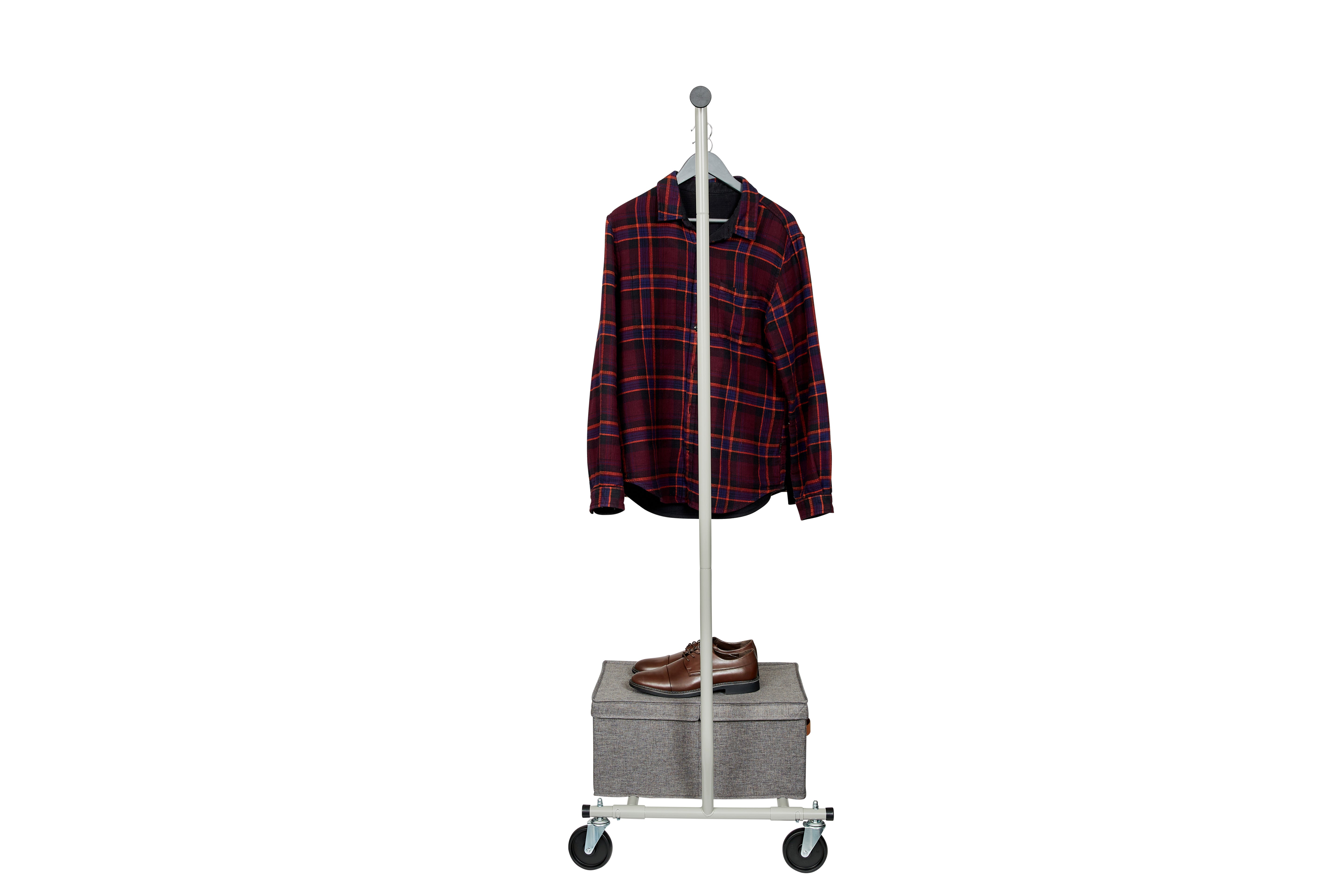 Heavy Duty Garment Rack with Wheels - Extra Sturdy Clothes Hanging Rack for Commercial Use, Large Capacity Clothing Rack for Retail Stores, Boutiques, and Home Organization