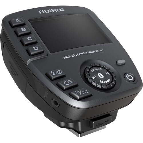 Fujifilm EF-W1 Wireless Flash Commander for Fujifilm Cameras - Perfect for Studio & Outdoor Photography