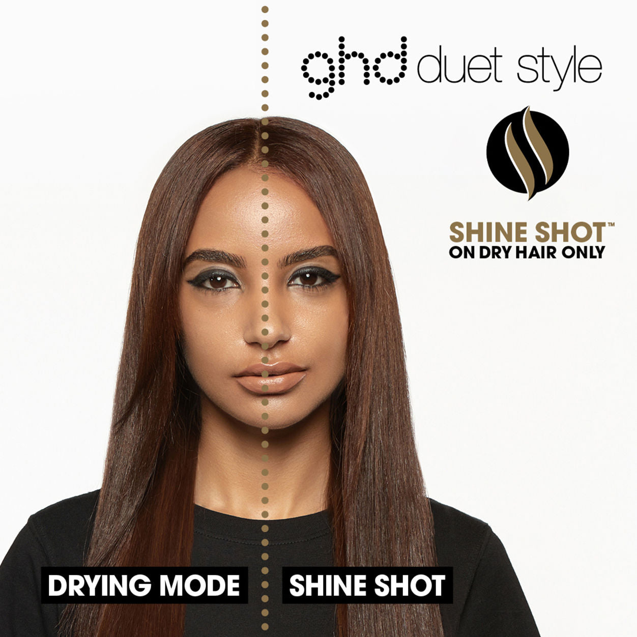 Duet Style 2 in 1 Hot Air Styler Brush & Hair Dryer - Professional Blowout Tool for Salon-Quality Styling at Home | Perfect for Straightening, Volumizing & Smoothing Hair