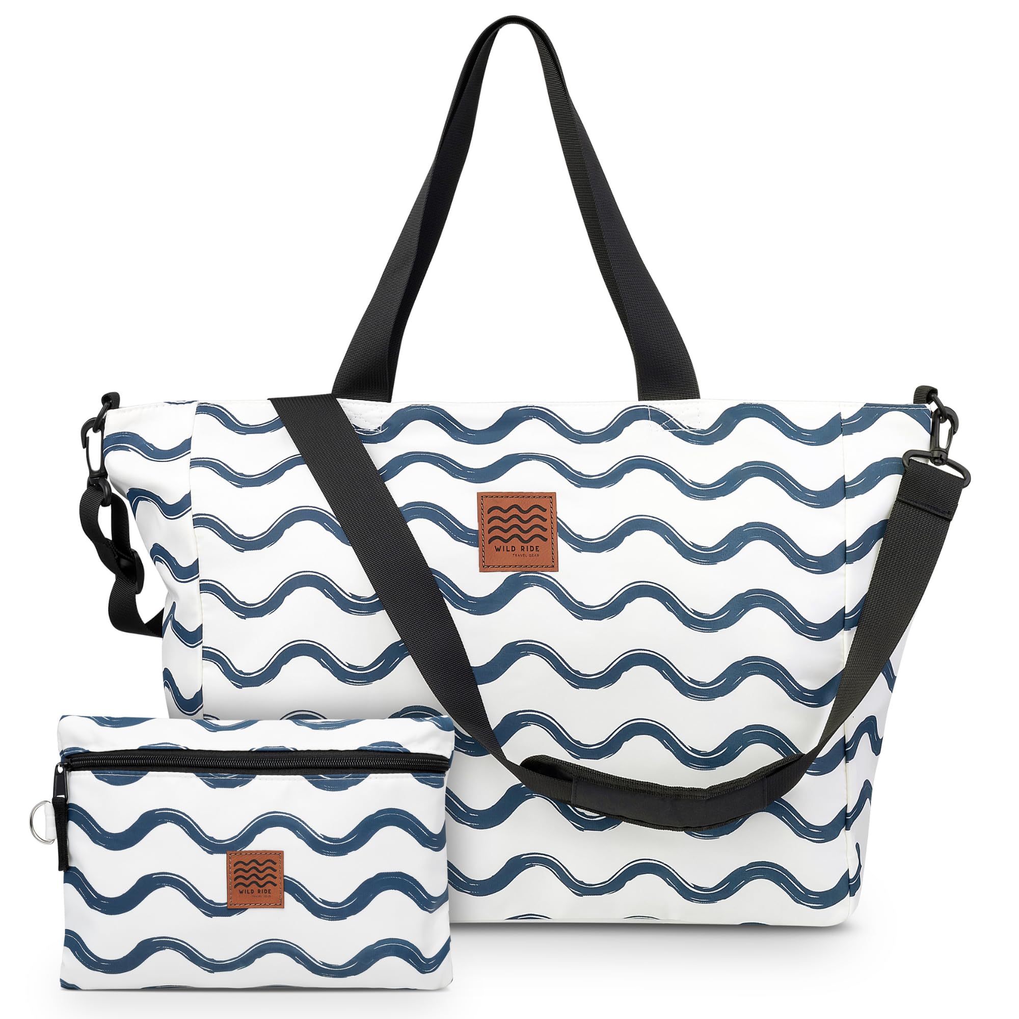 Foldable Travel Tote Bag for Women - Lightweight Packable Beach Bag for Pool, Lake & Cruise Essentials | Perfect for Vacation, Travel & Summer Outings