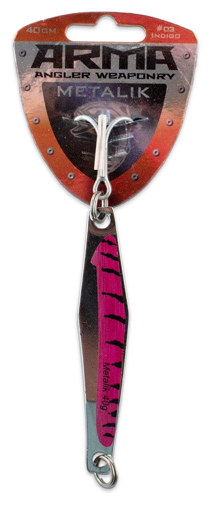Arma Metalik Fishing Lure - Premium Metal Fishing Lures for Bass, Trout & Saltwater - Perfect for Freshwater & Ocean Fishing