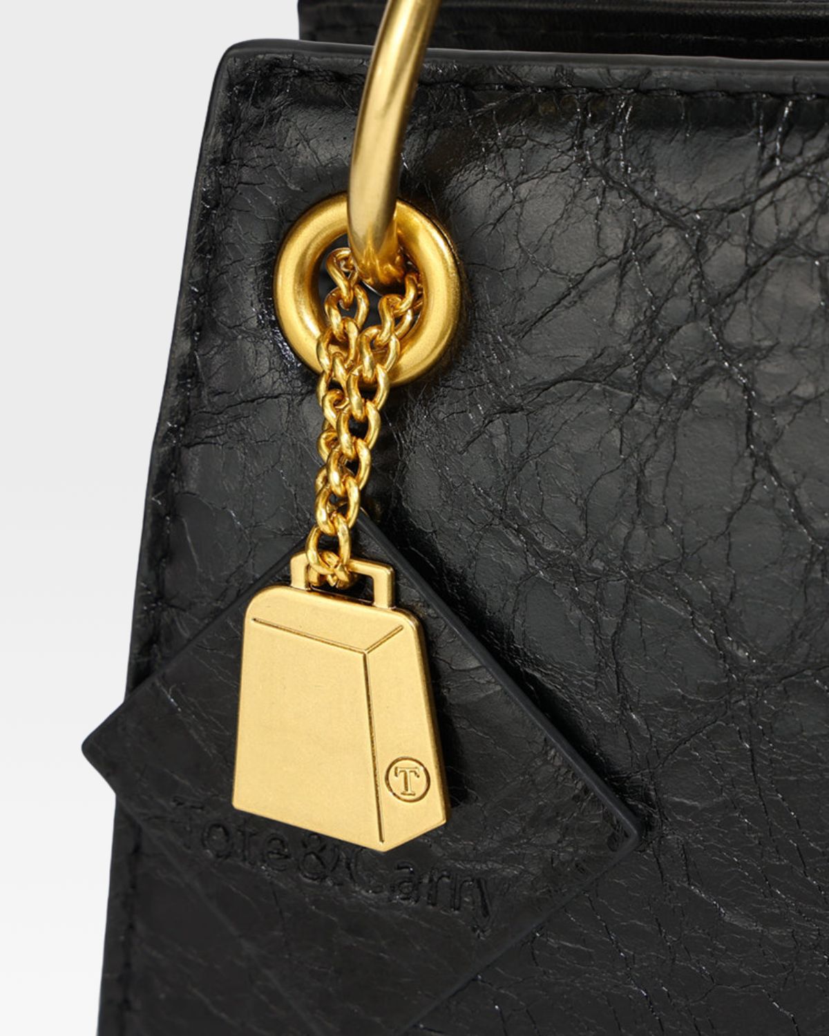 Elise Black Shoulder Bag for Women - Stylish & Lightweight Crossbody Purse for Work, Travel & Everyday Use
