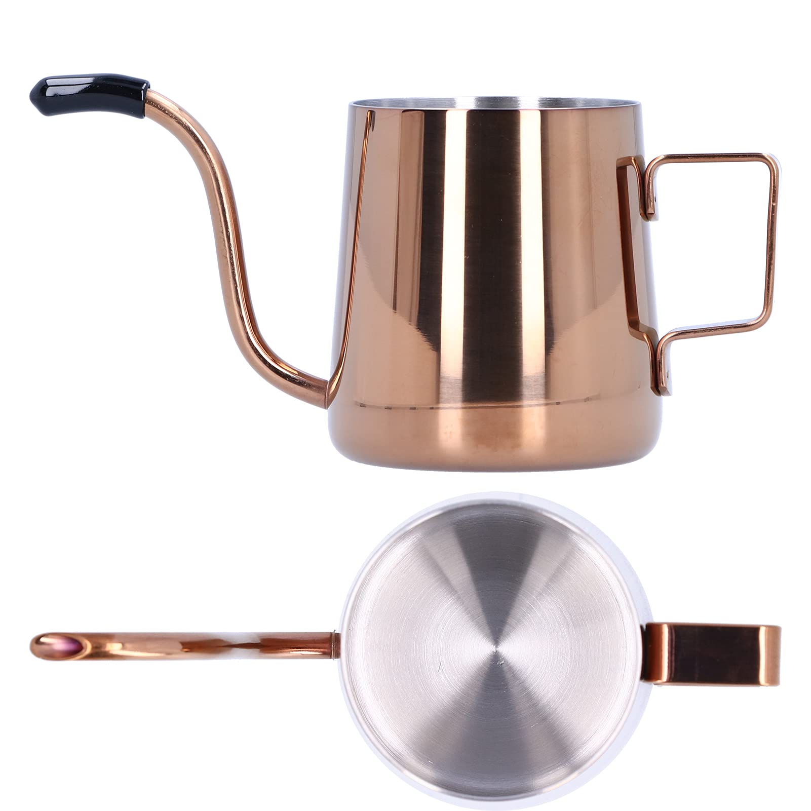 Premium Gooseneck Kettle - Rose Gold Electric Pour Over Coffee Kettle with Precision Spout for Perfect Coffee Brewing | Ideal for Home, Office & Coffee Shops | Great for Pour Over, Drip Coffee & Tea Brewing