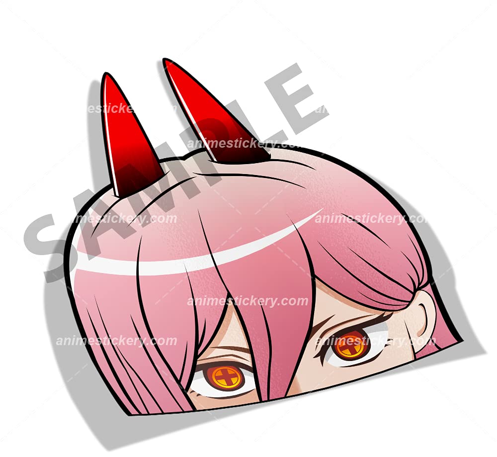 Power Chainsaw Man Anime Car Stickers (5