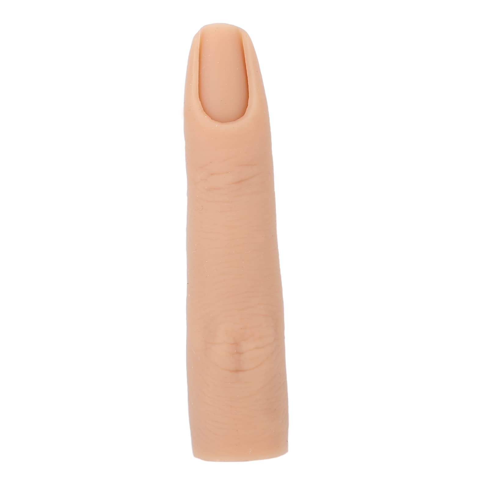 Acrylic Nail Practice Silicone Fingers - Flexible Bendable Fake Training Fingers for Nail Art, Manicure & Pedicure Practice - Life Size Mannequin Hands for Nail Technicians & Beginners - Perfect for Salon Training, Home Practice & Nail Display