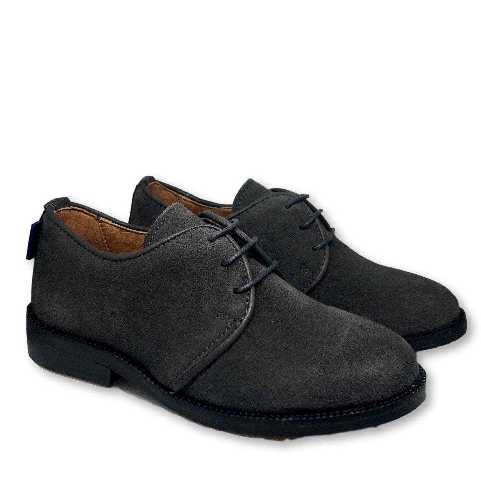 Men's Atlanta Mocassin Gray Suede Oxford Shoes - Classic Comfortable Loafers for Business Casual & Office Wear