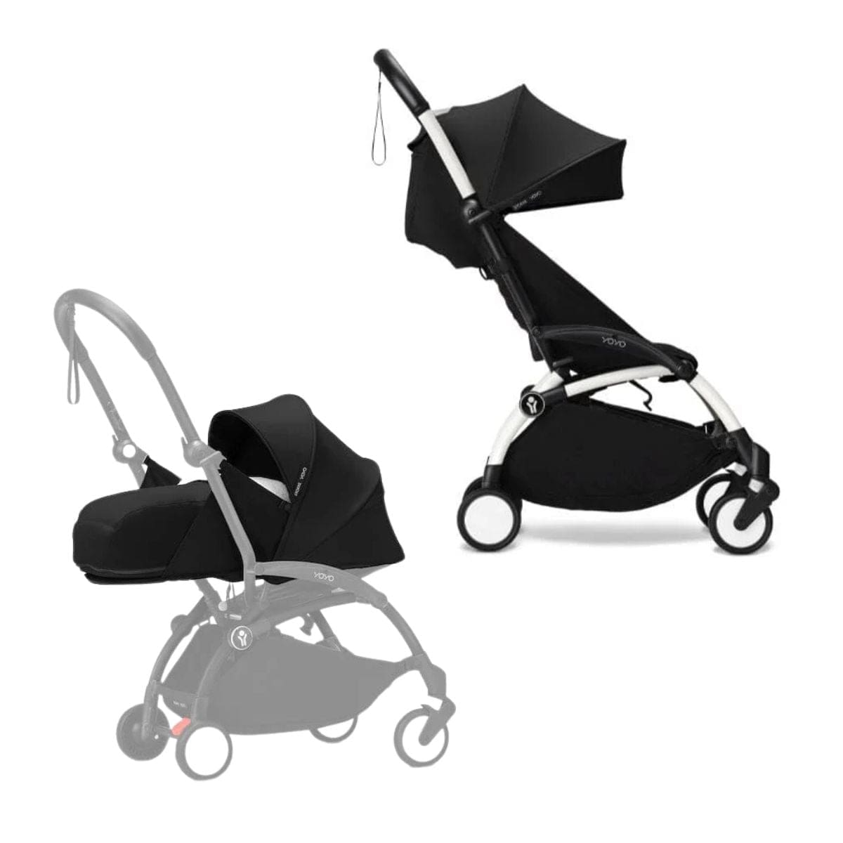 Stokke YOYO3 0+ & 6+ Complete Baby Stroller - Lightweight Travel Stroller for Newborns to Toddlers | Perfect for Air Travel, City Walks & Everyday Use