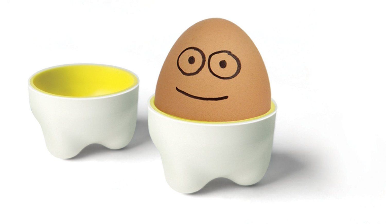Kikkerland Funny Egg Pants - Set of 2 Novelty Kitchen Egg Warmers for Easter Decorations & Breakfast Table Fun