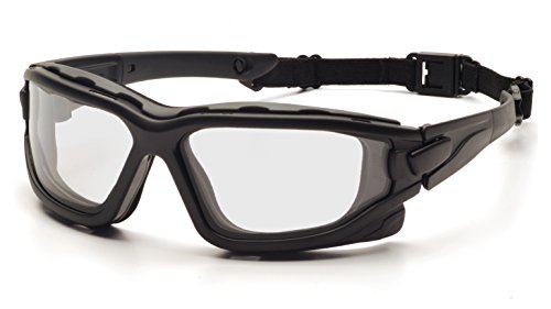 Black Frame/Clear Anti-fog Lens