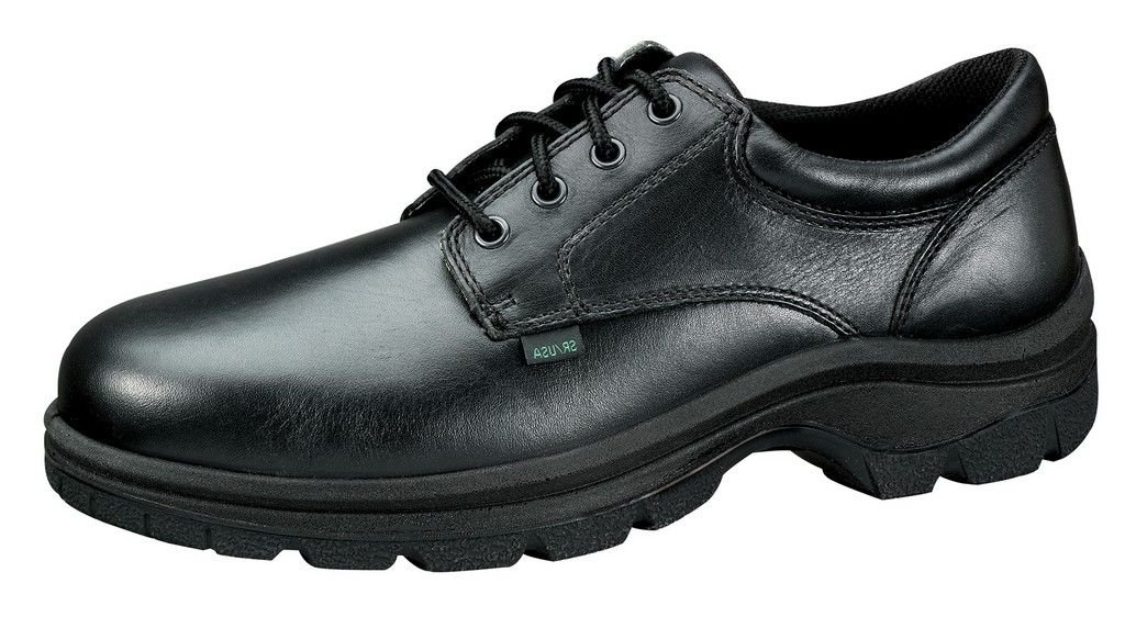 Thorogood Men's Soft Streets Series Safety Toe Oxford - Steel Toe Work Shoes for Construction & Industrial Use - Comfortable & Durable for Long Shifts