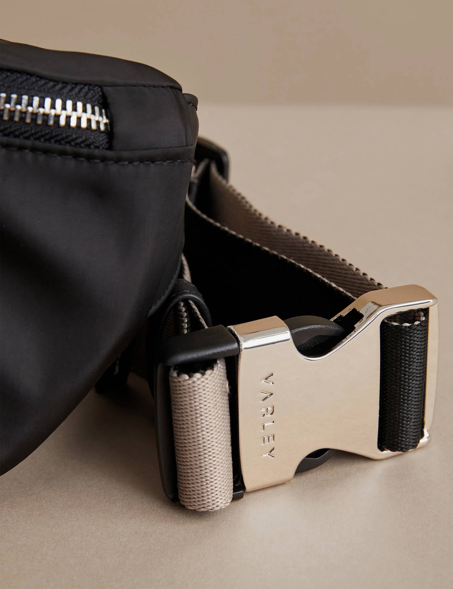 Lasson Belt Bag - Stylish & Durable Waist Pack for Men & Women - Perfect for Running, Hiking, Travel & Everyday Use - Black