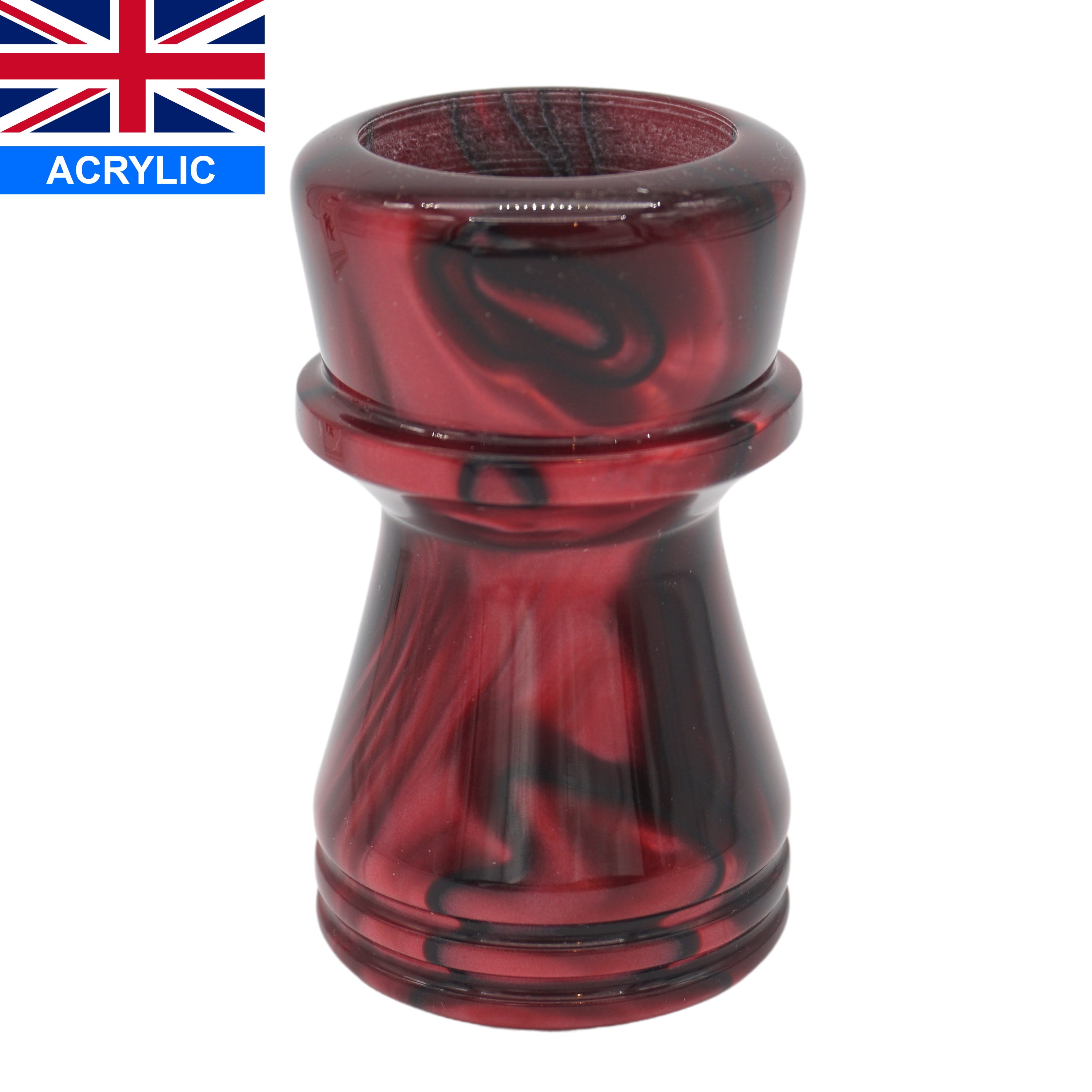 Premium True Blood Handcrafted Shaving Brush Handle for 28mm & 30mm Knots - Perfect for Wet Shaving, Grooming Gifts & Luxury Bathroom Essentials