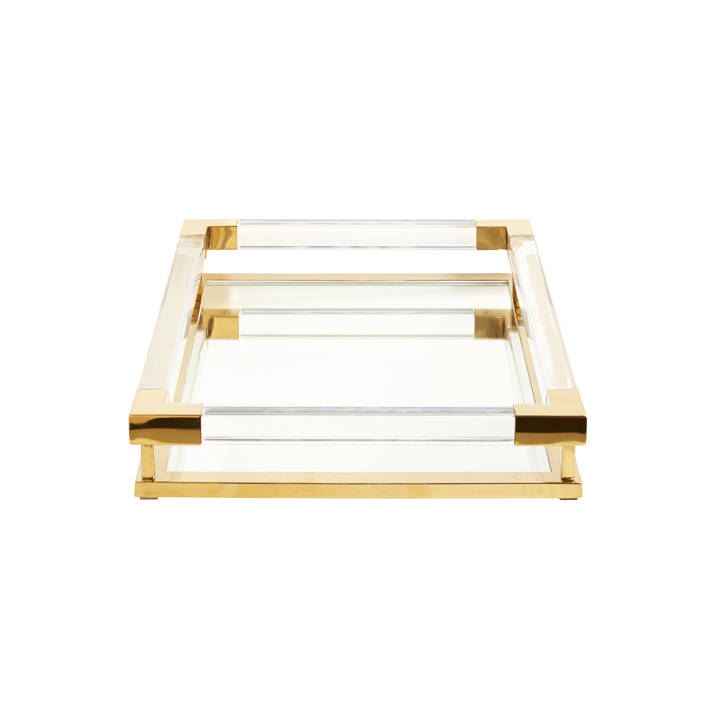 Jacques Small Serving Tray - Elegant Decorative Tray for Coffee Table, Dining Table, and Home Decor - Perfect for Serving Snacks, Jewelry Display, and Organizing Essentials