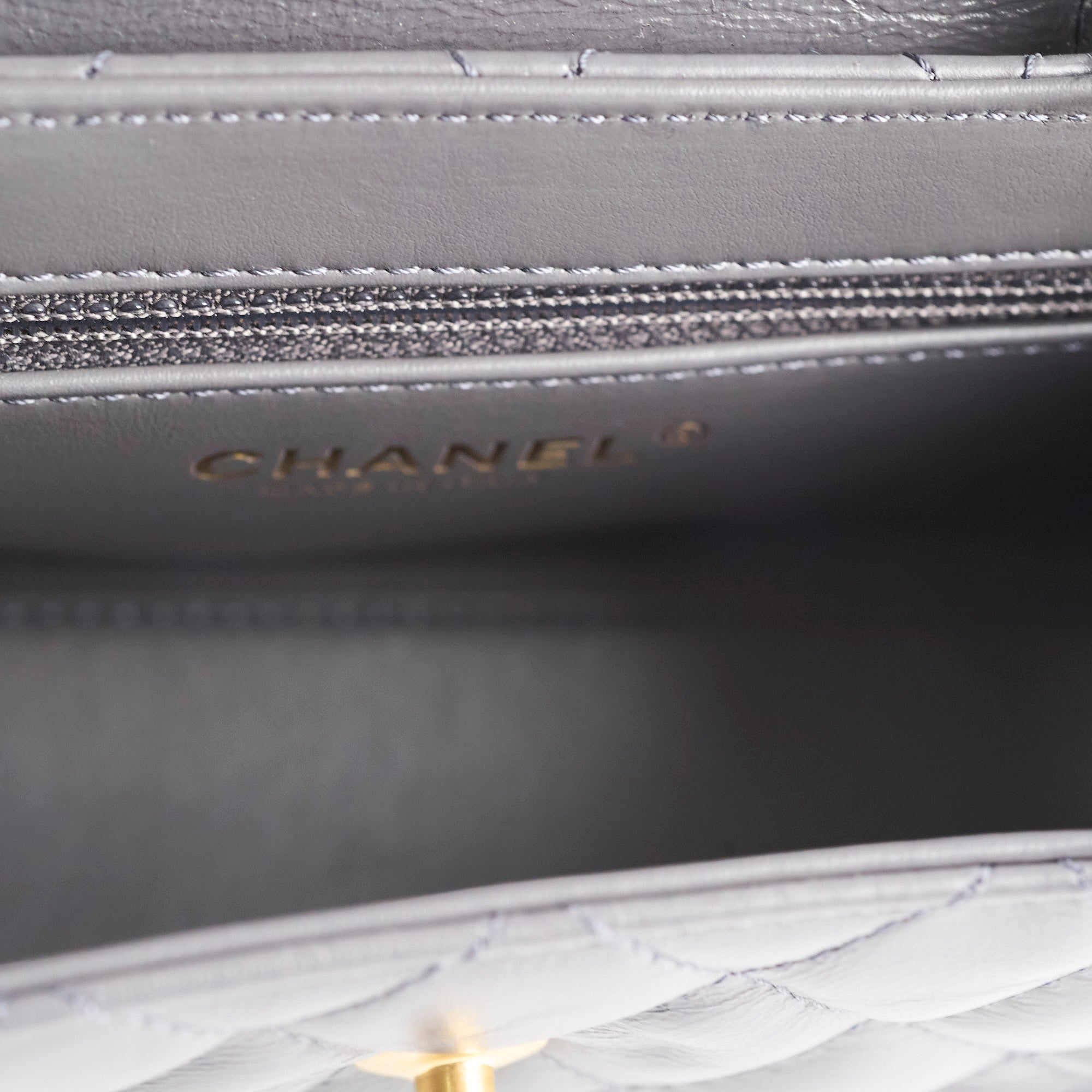 Chanel Mini Kelly Shopping Tote Bag Grey 2024 | Luxury Designer Handbag for Women | Perfect for Work, Travel & Special Occasions