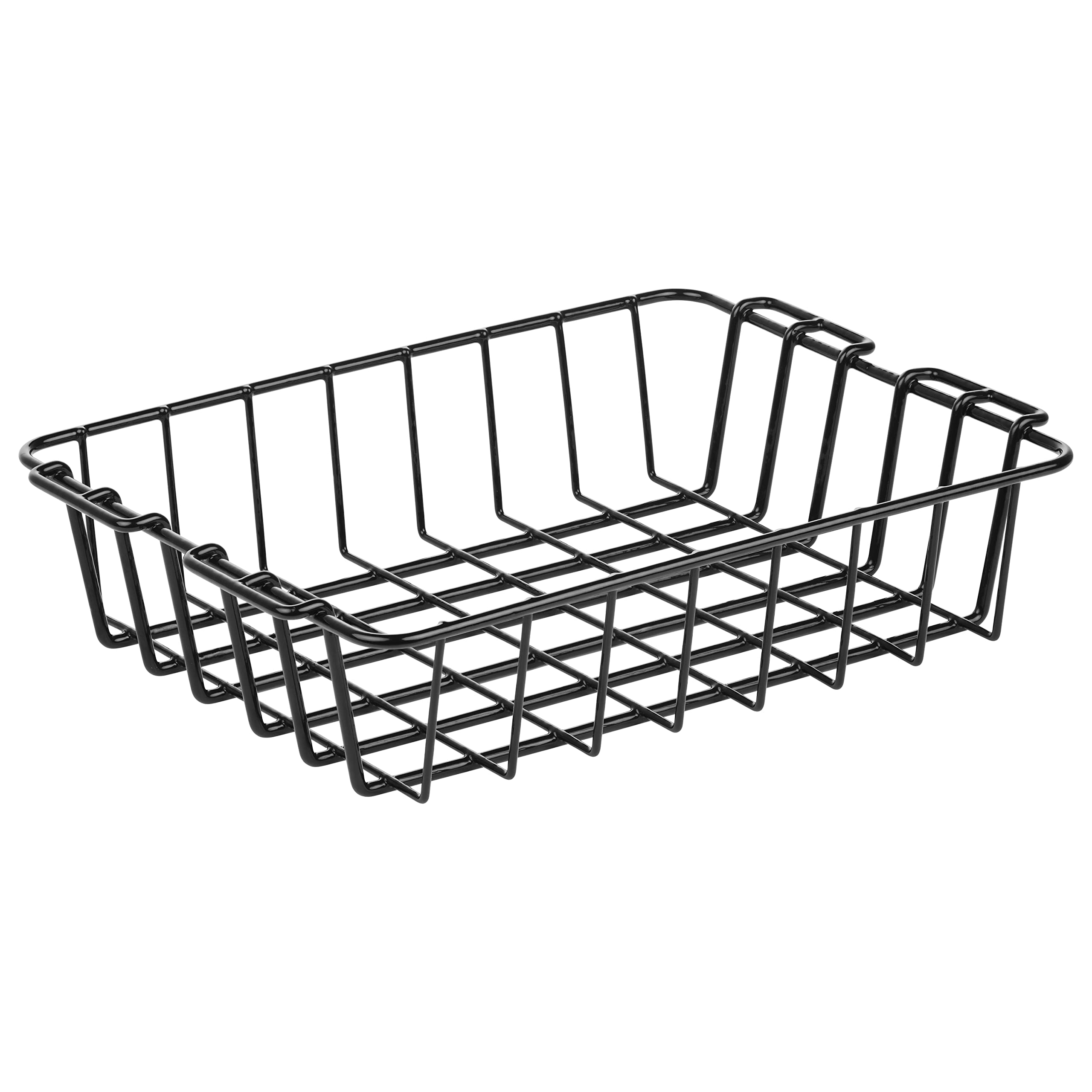 Retrospec Palisade Cooler Basket - Durable Rubber Coated Metal Ice Chest Organizer for Camping, Beach & Picnic Accessories - Dry Food Storage Container for Outdoor Adventures