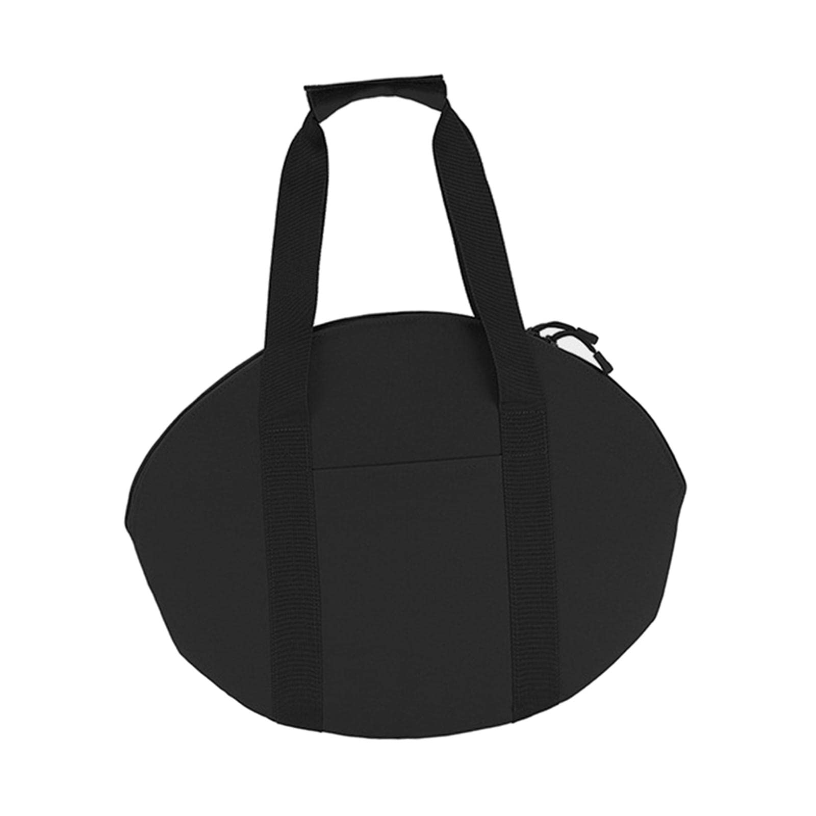 Yotijay Heavy Duty Cast Iron Skillet Storage Bag with Handles - Durable Grill Pan Organizer for Kitchen & Camping - Perfect for Storing Hot Pans, Outdoor BBQ, and RV Cooking Accessories (Black)