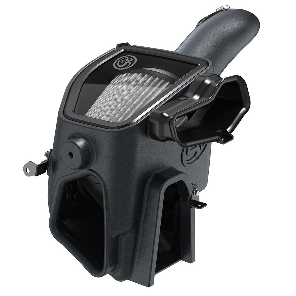 S&B Cold Air Intake Kit for 2020-2024 Ford Powerstroke 6.7L Diesel - Improved Performance & Fuel Efficiency for Towing & Off-Road Adventures