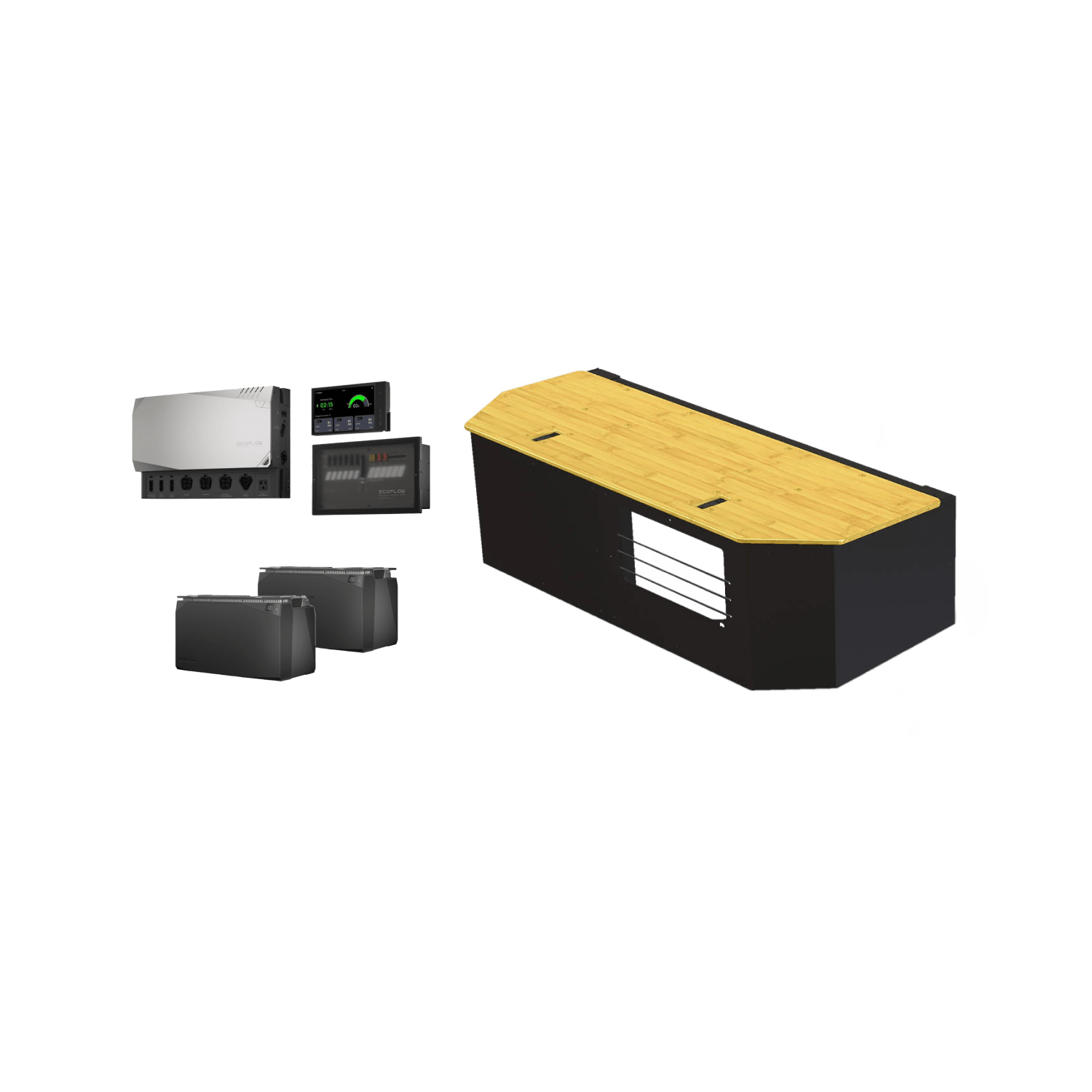 Independence Kit + Rigwell Kickit Couch - Portable Camping & Outdoor Gear for Hiking, Travel, and Relaxation at Home