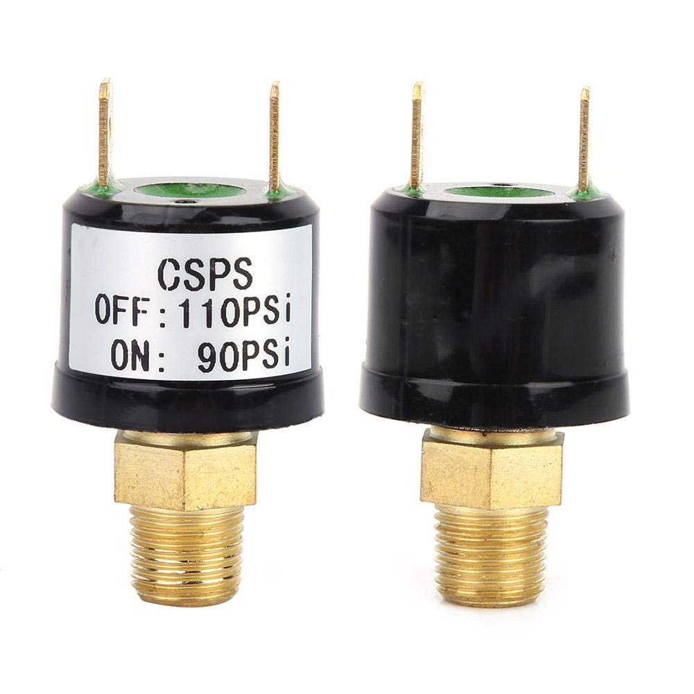 Heavy Duty 90-110 PSI Air Compressor Pressure Switch Valve - for Automotive Suspension, Tractors, Air Pumps & Compressors | Perfect for Industrial, Agricultural & DIY Projects
