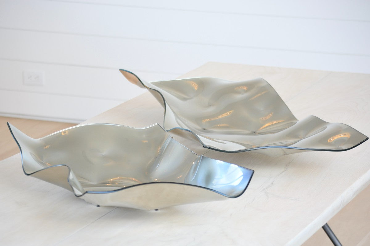 Elegant Silver Glass Centerpiece Collection for Wedding, Dining & Home Decor - Perfect for Table Settings, Parties & Special Events