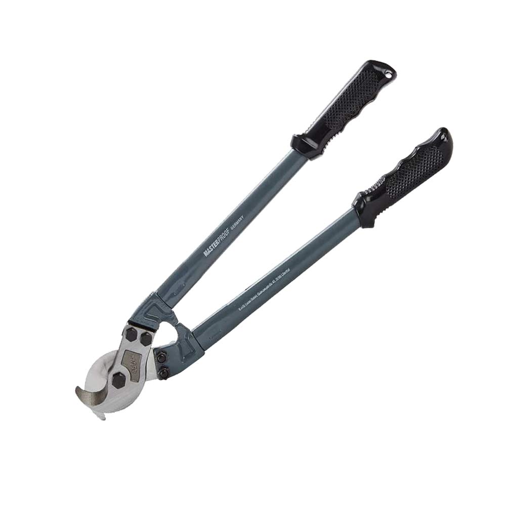 Heavy Duty 24-Inch Manual Cable Scissors - CR-V Steel Forged High Hardness Electric Wire Cutter & Stripper - Professional Electrician Tools for Industrial Wiring, Construction, and DIY Electrical Projects