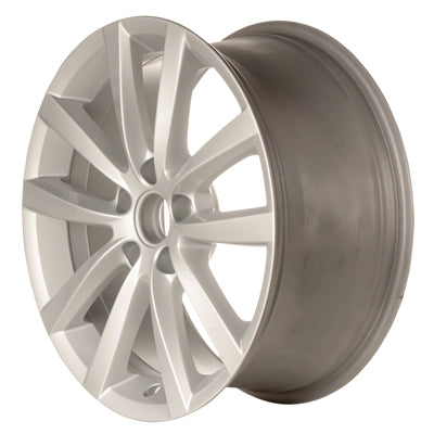 Volkswagen VW Eos OEM Wheels 17 Inch Silver Alloy Rims ALY069920 3AA601025AD - Compatible with 2012-2016 Models | Perfect for Road Trips & Daily Commuting