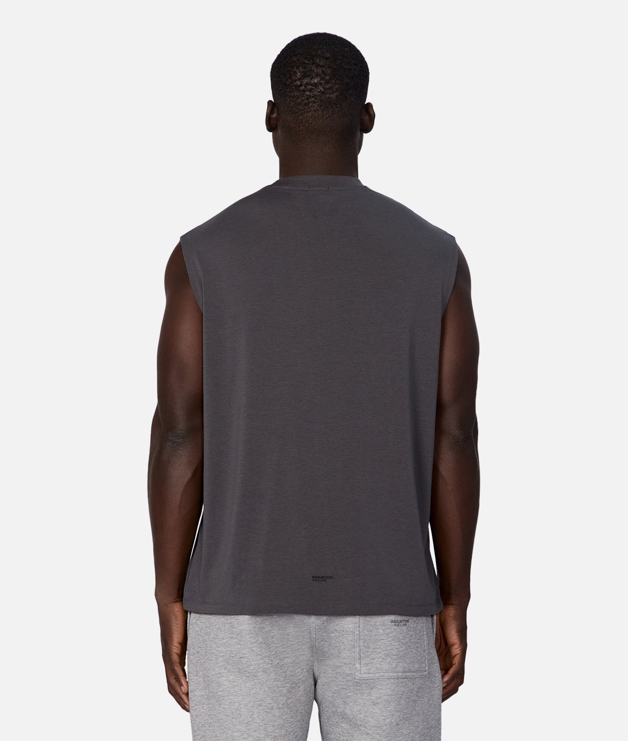Freeman Sleeveless T-Shirt for Men - Soft Breathable Onyx Black Workout Top | Gym, Running & Summer Outdoor Activities