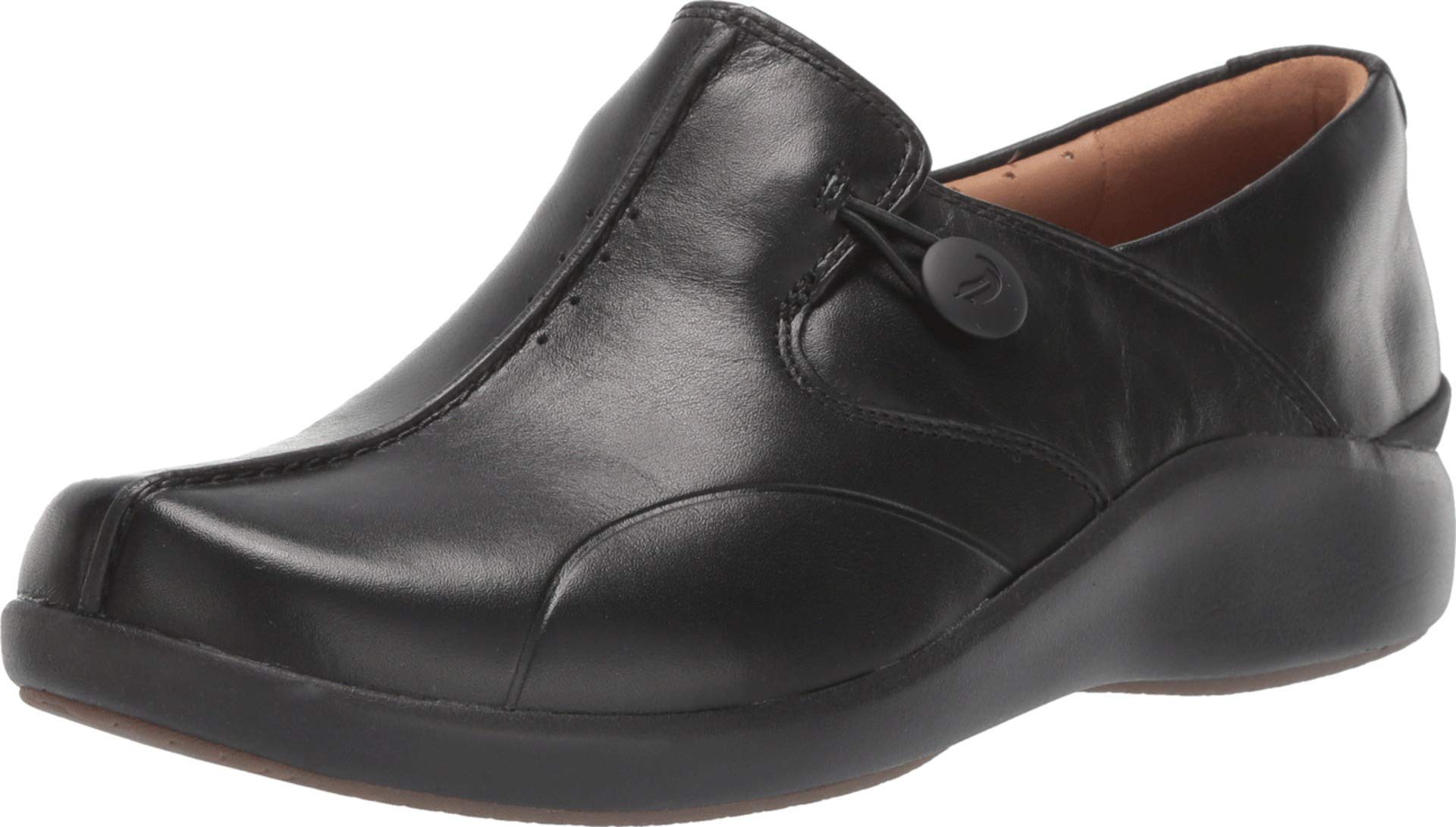Clarks Women's UN Loop 2 Walk Slip-On Shoes - Comfortable Casual Loafers for Walking, Work & Everyday Wear | Lightweight Slip-On Sneakers for Women