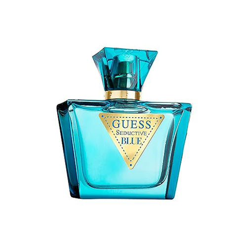Guess Seductive Blue Eau de Toilette for Women & Men - 75ml Perfume Spray, Long-Lasting Fragrance for Date Night, Parties & Everyday Wear