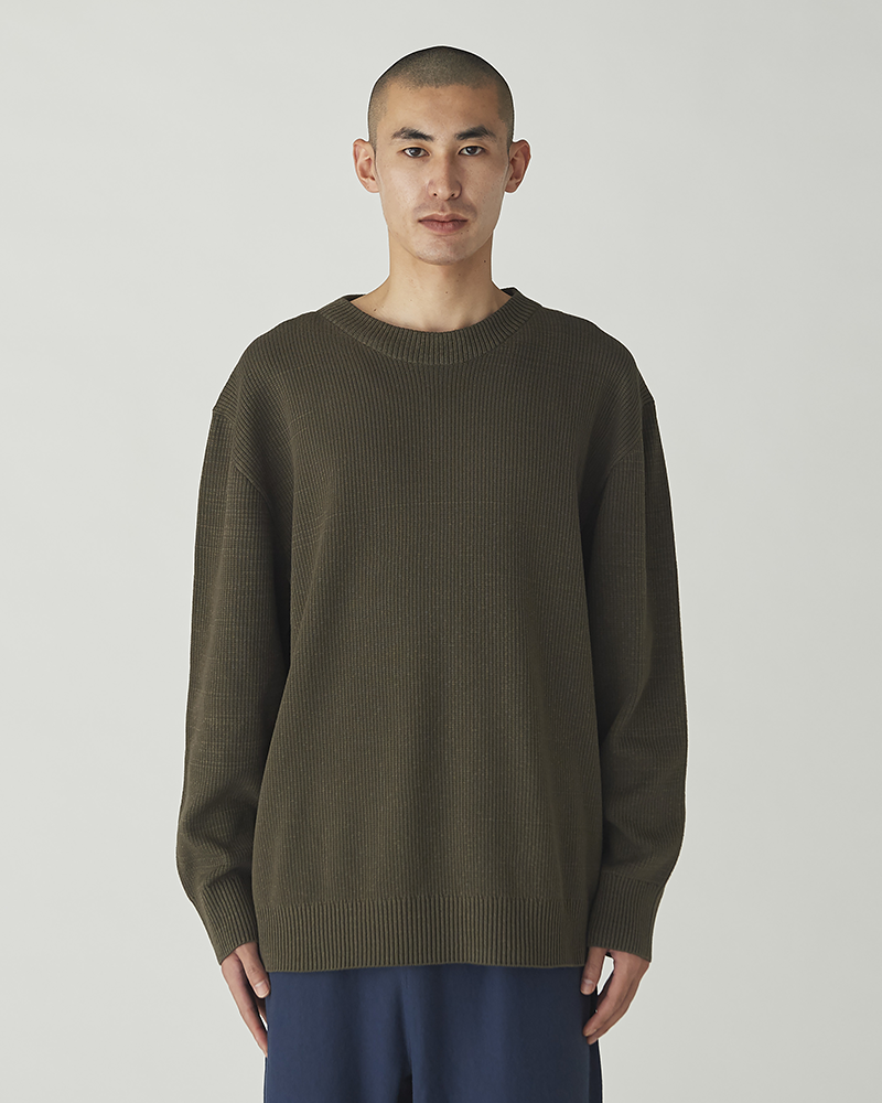 Co/Ny/Pe Knit Crew Neck Sweater - Soft & Comfortable Cotton Nylon Polyester Blend Pullover for Men & Women - Perfect for Casual Wear, Layering & Cold Weather