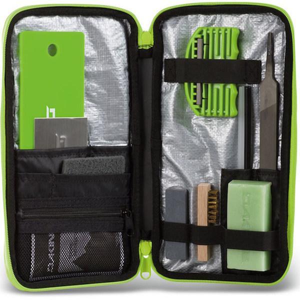 Dakine Deluxe Ski & Snowboard Tuning Kit - Complete Waxing, Sharpening & Edge Repair Tools for Winter Sports Gear Maintenance - Perfect for Skiers & Snowboarders at Home or on the Mountain