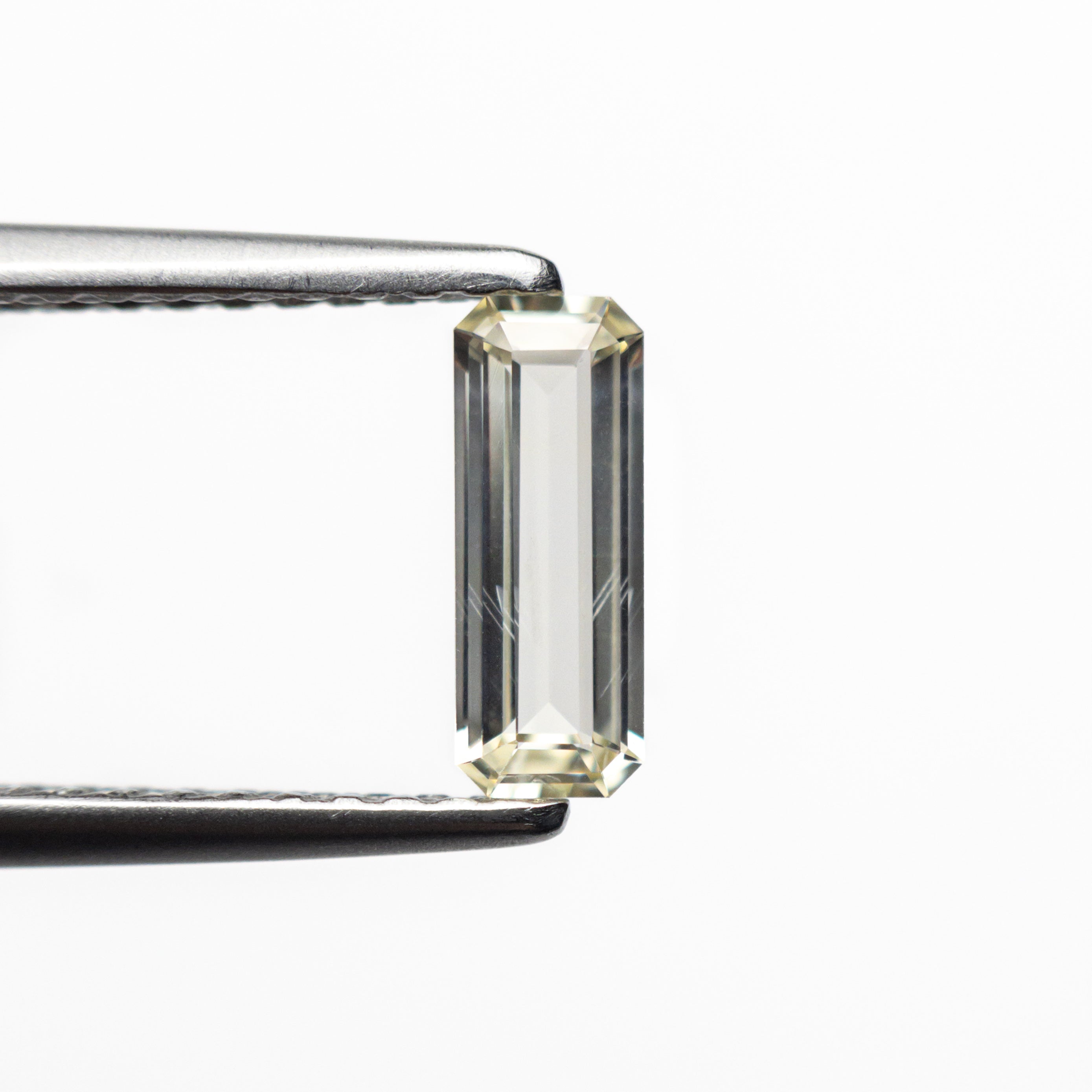 0.49ct Natural Blue Sapphire Gemstone - 7.89x3.01x1.75mm Step Cut Rectangle with Cut Corners for Fine Jewelry Making (23779-05) | Perfect for Engagement Rings, Earrings & Pendants