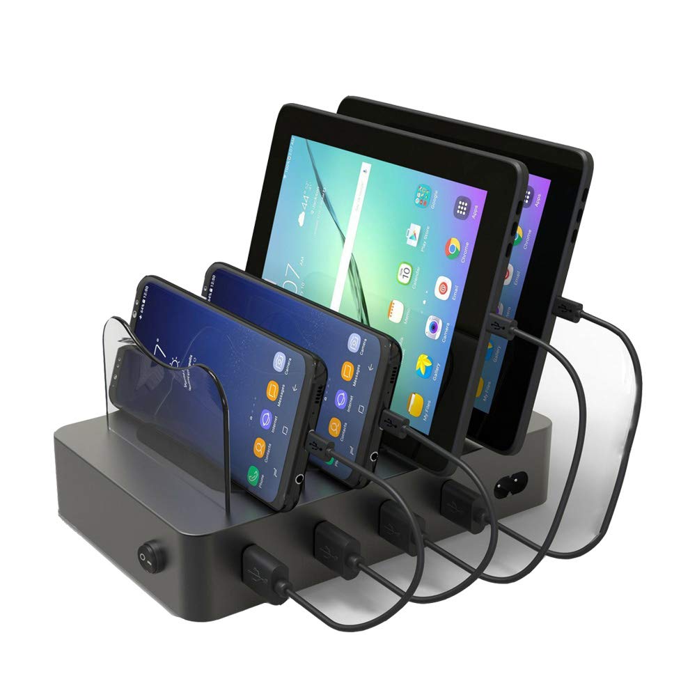 Drimran 6-Inch Ultra Short Micro USB Cable - High-Speed Fast Charging & Sync Cord for Samsung, HTC, Nokia, LG & More (5-Pack) | Perfect for USB Charging Stations, Battery Packs & Charger Stands | Compact Design for Travel, Office & Home Use