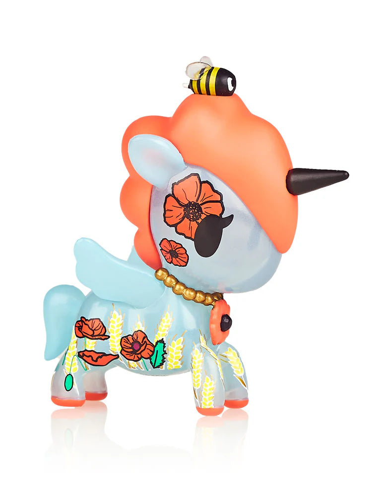 Flower Power Unicorno Series 2 Mystery Blind Box - Collectible Cute Unicorn Figures for Kids & Adults - Perfect for Birthday Gifts, Party Favors, and Home Decor