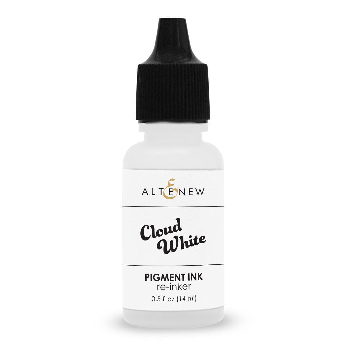 Premium Cloud White Pigment Ink Refill for Stamping, Scrapbooking & Card Making - Acid-Free, Archival Quality Ink for DIY Crafts and Mixed Media Projects