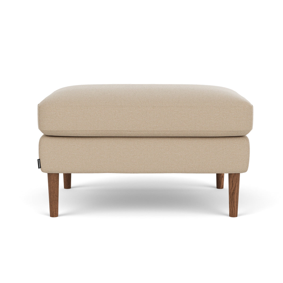 Astha Fabric Ottoman Stool - Soft Round Storage Pouf with Removable Cover for Living Room, Bedroom & Nursery - Perfect for Extra Seating & Home Decor